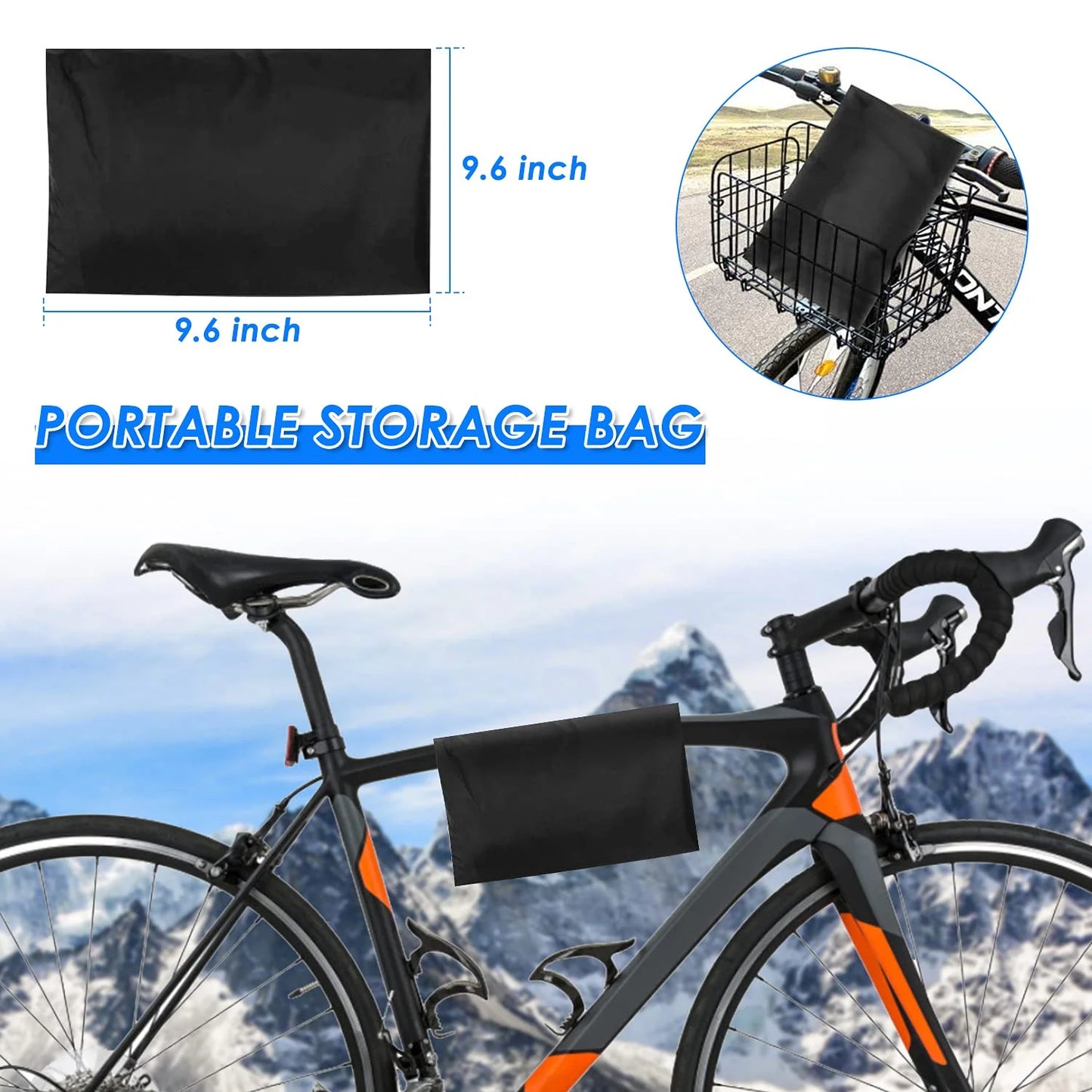 Bicycle Cover Bike Jacket Bike Cover Dust Cover Electric Bike Motorbike Rain Cover Dust Cover