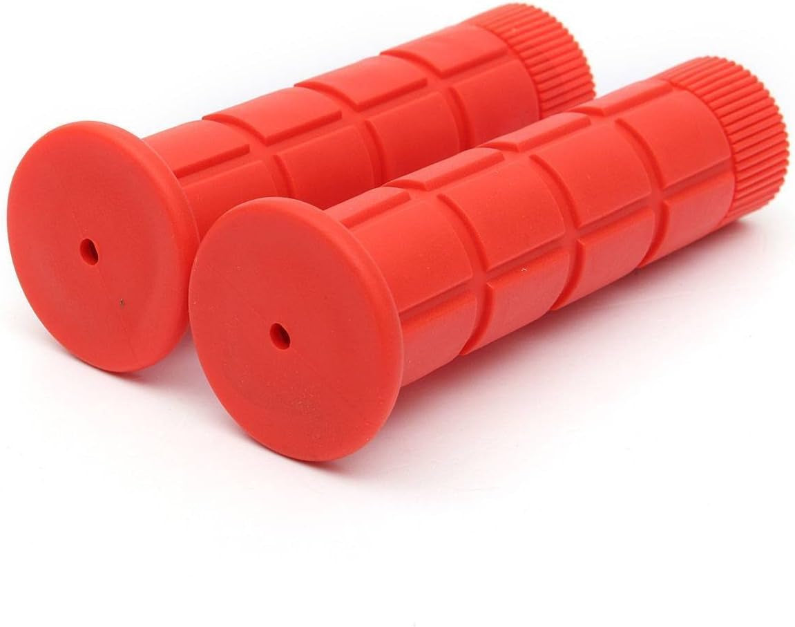 Bicycle Handle Bar Mushroom Grips BMX for Boys and Girls Bikes