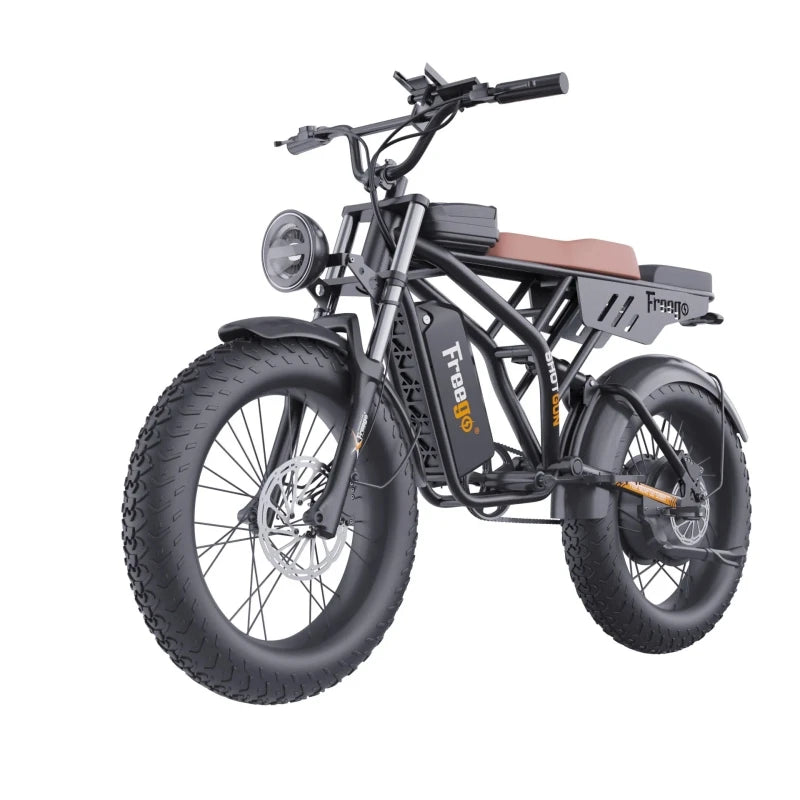 Electric Bike F2 Pro 1400W Fat Tire Adult E Bikes 48V 22.5Ah Electric Motorcycles Both Urban Commuting and Off-Road Use