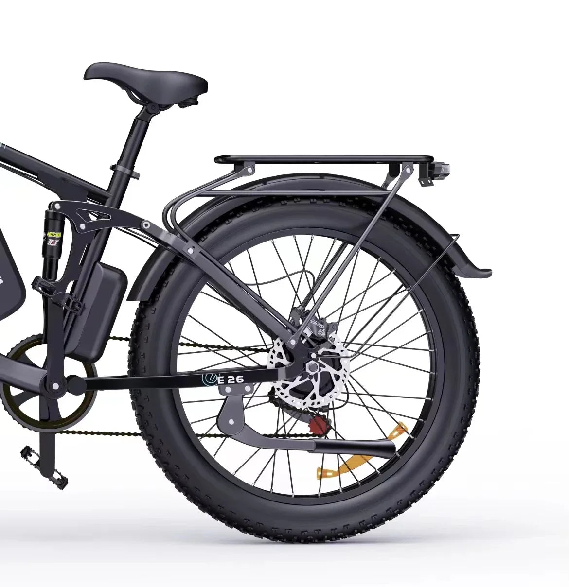 Factory Direct 2025 E26 Pro 2000W 48V 23AH Off-Road Mountain City Aluminum Alloy Electric Bicycle