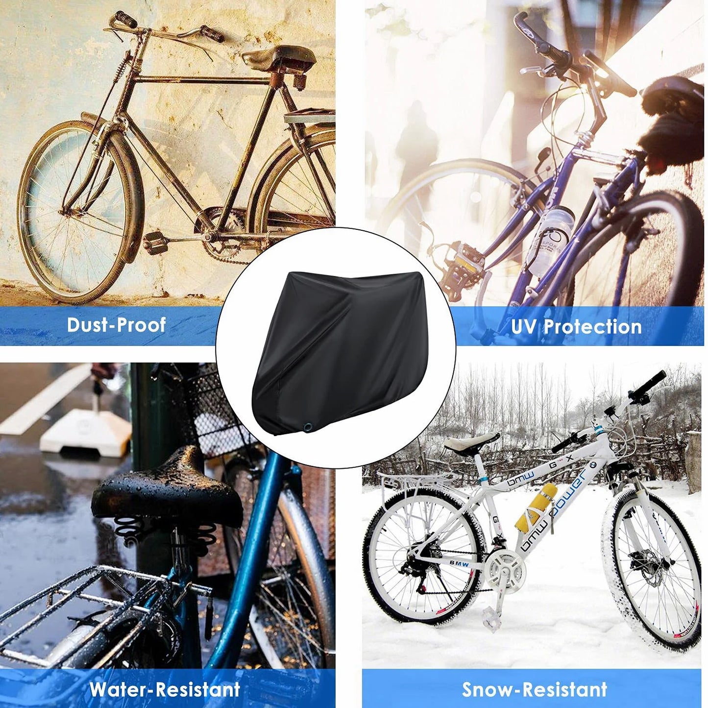 Bicycle Cover Bike Jacket Bike Cover Dust Cover Electric Bike Motorbike Rain Cover Dust Cover
