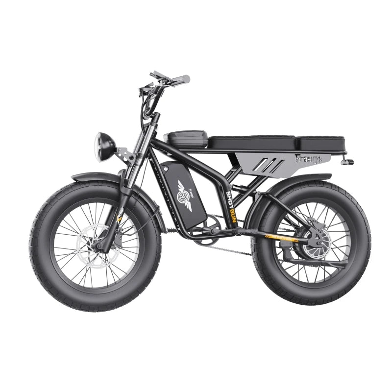 Electric Bike F2 Pro 1400W Fat Tire Adult E Bikes 48V 22.5Ah Electric Motorcycles Both Urban Commuting and Off-Road Use
