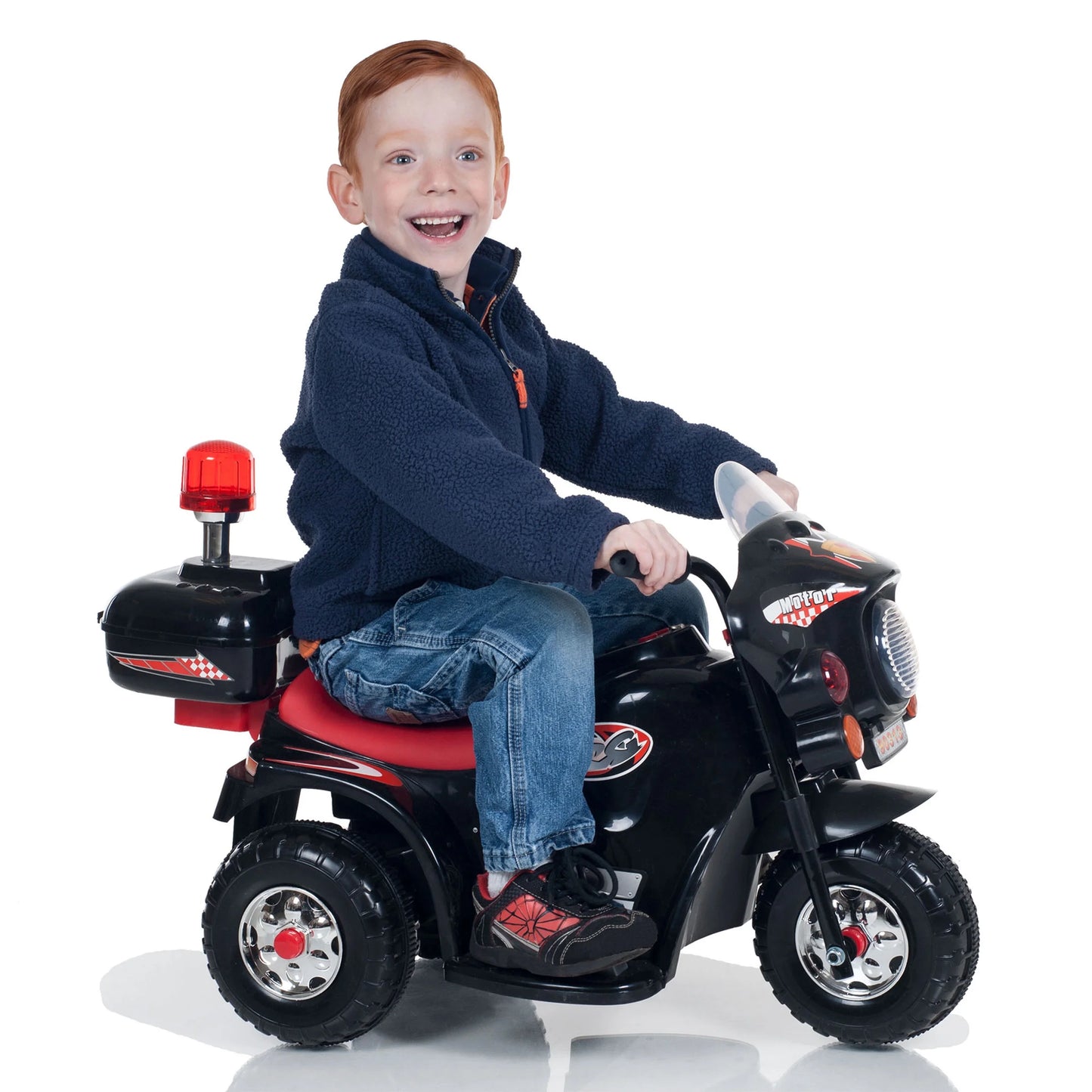 3 Wheel Motorcycle Battery Powered Ride on Toy for Kids by
