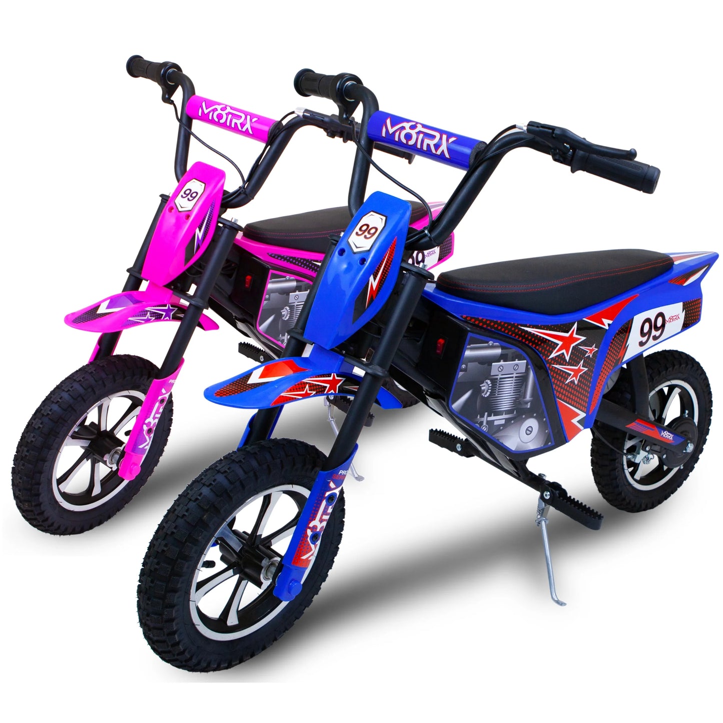 M8TRX Pink 24V Electric Dirt Bike, Ride on Toy Motorcycle for Kids and Teens