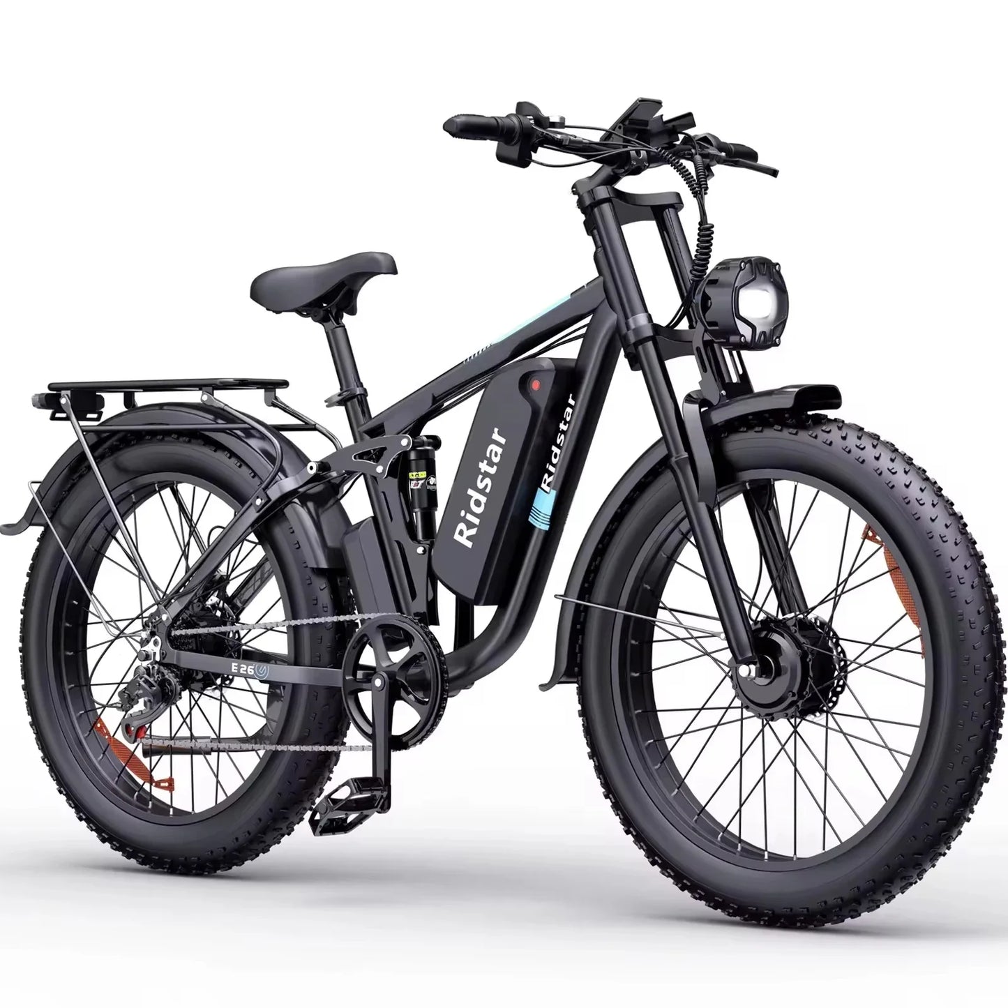 Factory Direct 2025 E26 Pro 2000W 48V 23AH Off-Road Mountain City Aluminum Alloy Electric Bicycle