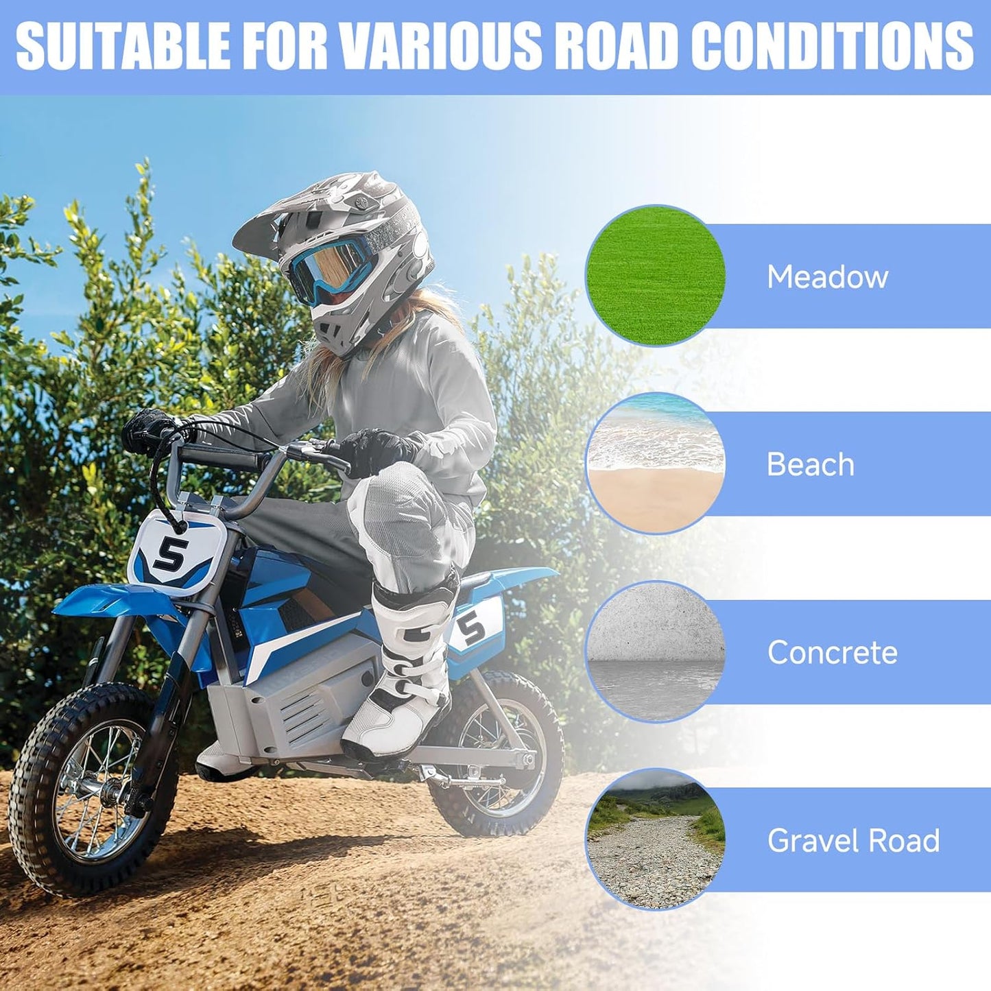 Dirt Bike Training Wheels Compatible with Razor MX350 MX400 MX500 MX650 Electric Dirt Rocket Bike Accessories Parts Adjustable Height Training Wheels for Kids Electric Dirt Bike