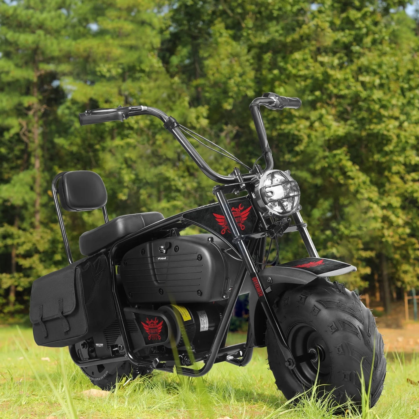36V 1000W Mini Bikes, Dirt Electric Bicycle for Adults, 0.47 Gal, up to 21.8 Mph, Camo