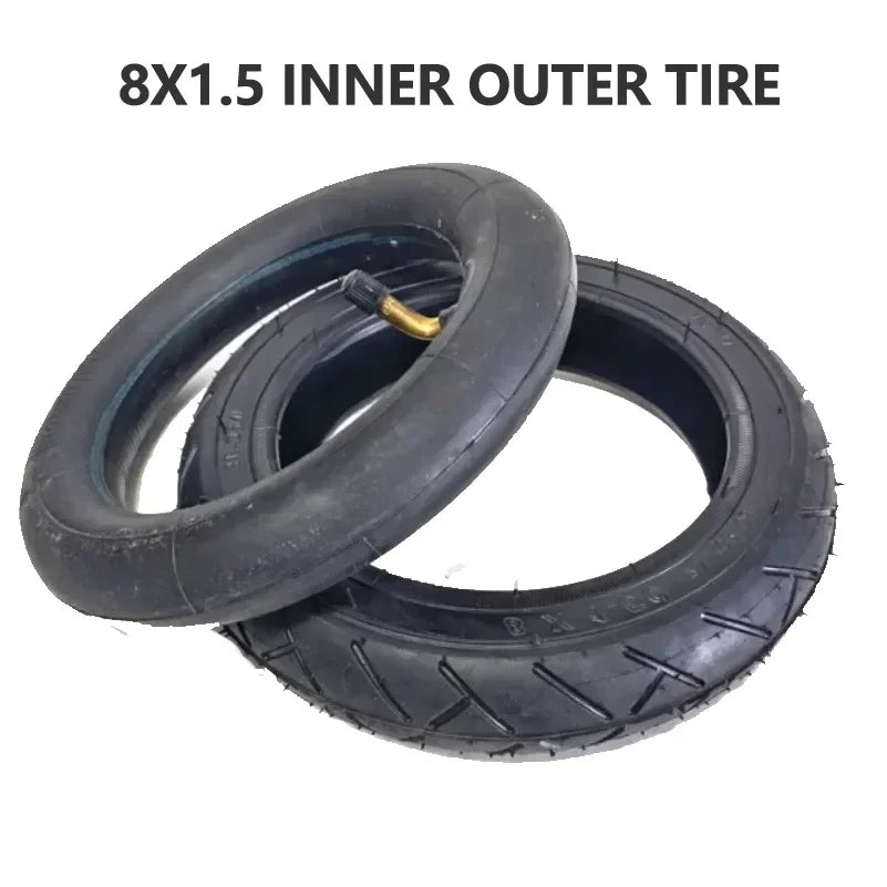 8X1.50 8-Inch Tires Are Suitable for Electric Scooters, Baby Strollers, Children'S Carts, and Hand Carts
