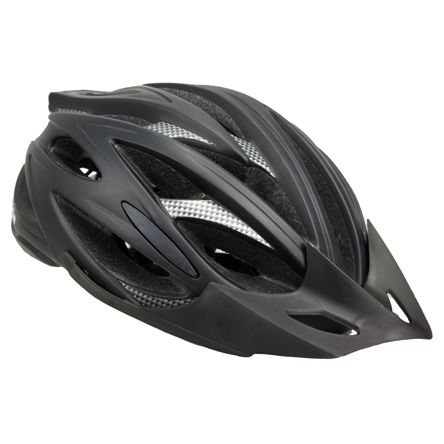 Adult Black Bike Helmet (Universal Adjustment, 24 Vents, Ages 14+)