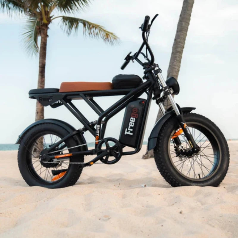 Electric Bike F2 Pro 1400W Fat Tire Adult E Bikes 48V 22.5Ah Electric Motorcycles Both Urban Commuting and Off-Road Use