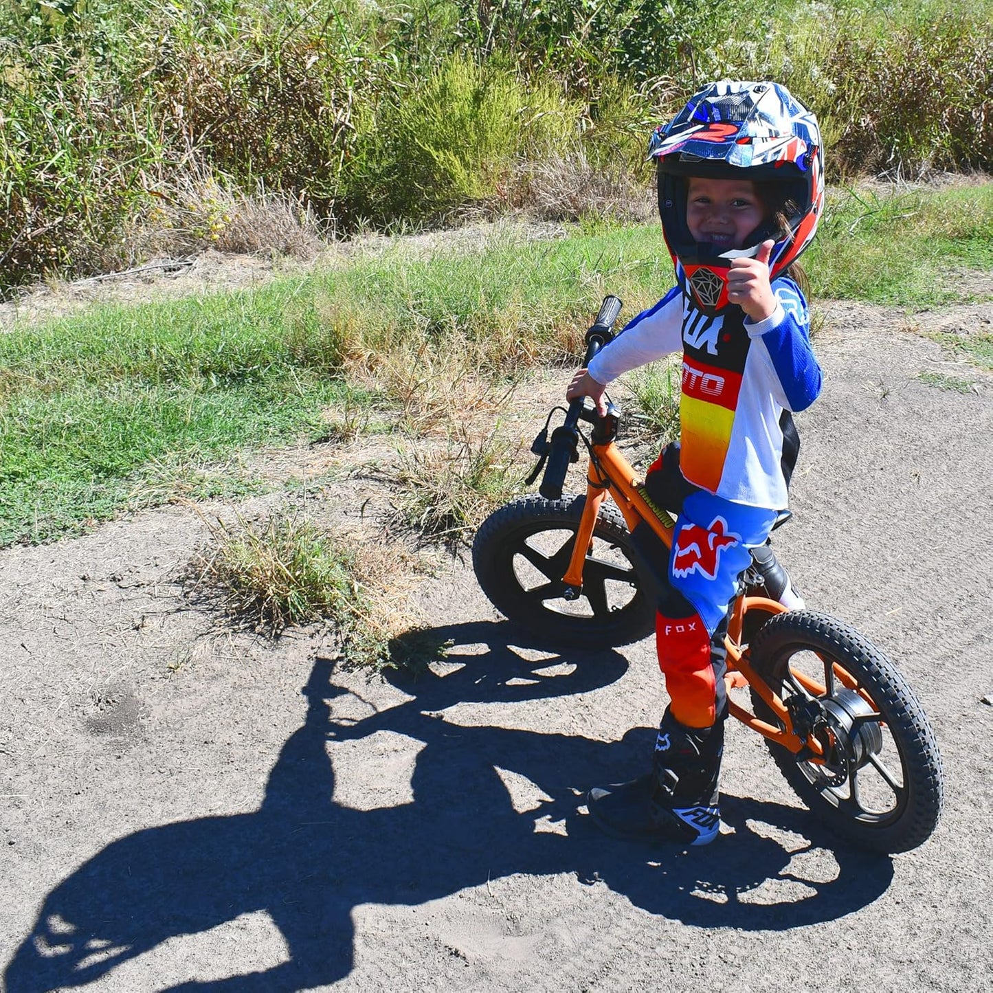 Massimo Motor 24V 350W Electric Balance Bike, Dirt Bike for Kids E13 W/Adjustable Seat Height 16" Large Wheel Aluminum Body Frame up to 6 Hours Long Range Metal Rear Rim(Teal)