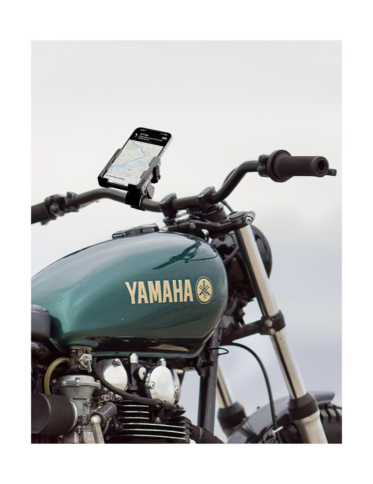 Bike Phone Mount for Electric, Mountain, Scooter, and Dirt Bikes [Camera Frie...