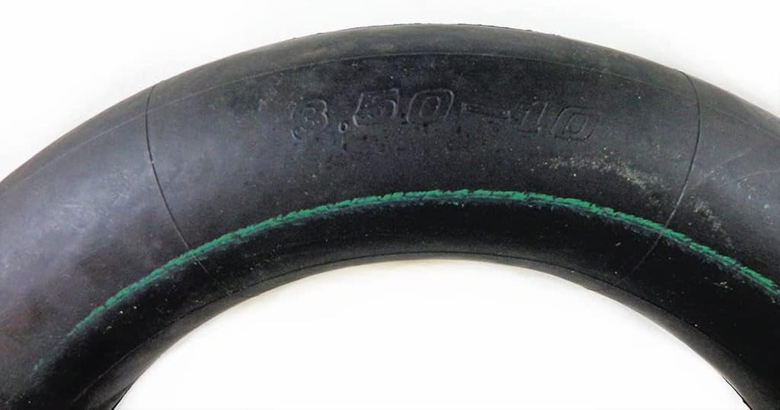 3.50 X 10 10" Inner Tube with Angled Stem Valve for Scooter Moped Pit Dirt Bike Motorcycle 3.5-10