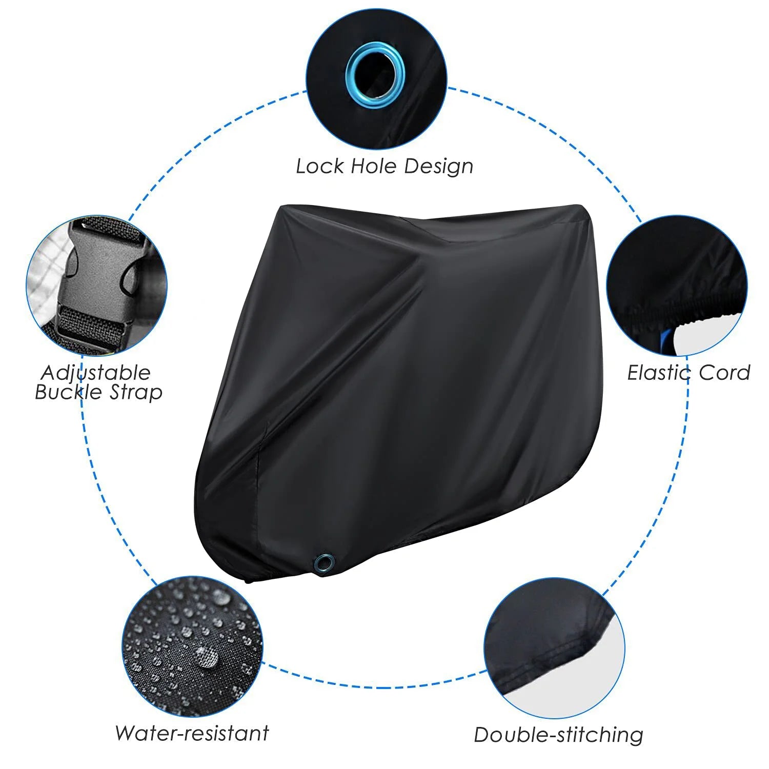 Bicycle Cover Bike Jacket Bike Cover Dust Cover Electric Bike Motorbike Rain Cover Dust Cover