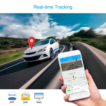 Wetrack2 Moto Car GPS Tracker with Battery IP65 Waterproof Multiple Alarms Real-Time Tracking Remote Cut-Off via Web APP