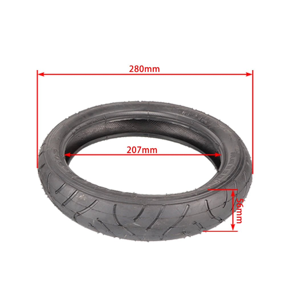 280X65‑203 Kids Bike Tire Inner Tubes Rubber Bike Tire Tube for Electric Scooters E Bike Tires Kids Bike Mini Motorcycle Parts