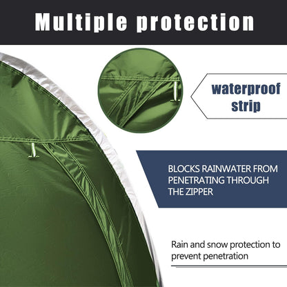 Outdoor Bike Covers Storage Shed Tent,210D Oxford Thick Waterproof Fabric,Outdoor Aluminum Alloy Bracket Bicycle Storage Shed, Neat Tent Bicycle Cover