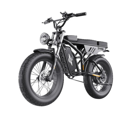 Electric Bike F2 Pro 1400W Fat Tire Adult E Bikes 48V 22.5Ah Electric Motorcycles Both Urban Commuting and Off-Road Use