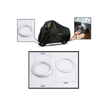 M-4XL190T Motorcycle Cover Universal Outdoor Uv Protector All Season Waterproof Bike Rain Dustproof 210D Motor Scooter Cover